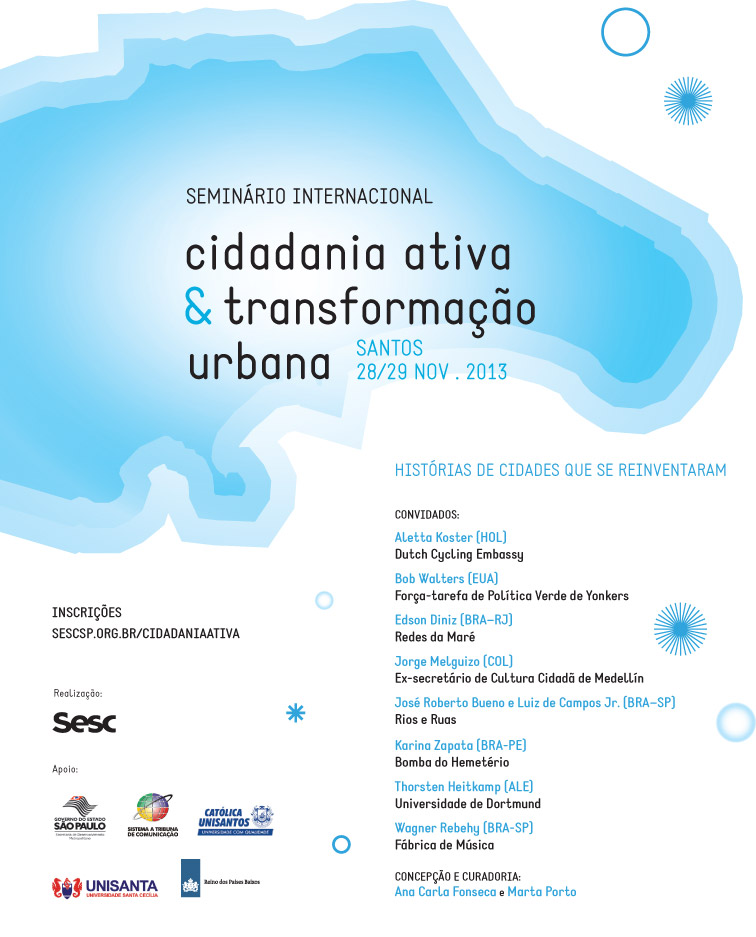 Você está visualizando atualmente Experiência do Bombando Cidadania é destaque no Seminário Internacional Cidadania Ativa e Transformação Urbana